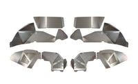 Fishbone Offroad 2018+ Jeep Wrangler JL Front/Rear Set of 4 Aluminum Raw Inner Fenders