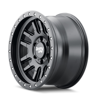 Dirty Life 9309 Canyon Pro 17x9/5x127 BP/-12mm Offset/71.5mm Hub Matte Black Wheel - Not Beadlock