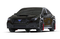 Rally Armor 22-26 Subaru WRX Red UR Mud Flap w/Black Logo