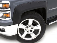 Lund 10-17 Dodge Ram 2500 RX-Rivet Style Smooth Elite Series Fender Flares - Black (2 Pc.)