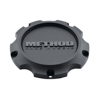 Method Cap T079 - 106.25mm - Black - 1 Piece - 6 lugs - Screw On