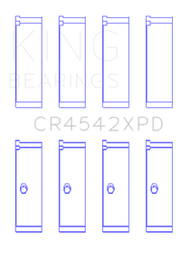 King Honda K-Series 2.0L/2.4 LXP Tri-Metal Performance Connecting Rod Bearing (Set of 4) - Size STDX