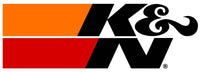 K&N Universal Chrome Round Tapered Air Filter 3in FlangeID / 6in Base OD / 4.5in Top OD / 8in Height
