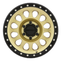 Method MR315 17x8.5 0mm Offset 6x5.5 106.25mm CB Gold/Black Street Loc Wheel