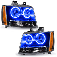 Oracle Lighting 07-14 Chevrolet Tahoe Pre-Assembled LED Halo Headlights -Blue