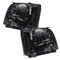 Oracle 05-07 Ford F-250/350 SMD HL - Black - White