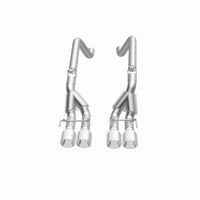 MagnaFlow 09-11 Chev Corvette V8 6.2L Comp Series Quad Center Rear Exit SS Cat-Back Perf Exhaust