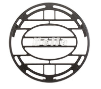 Hella Stone Shield Round Plastic Black Hella Logo Light Cover  (MOQ 10)