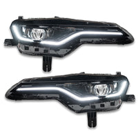 Oracle 19-21 Chevy Camaro SS/RS RGBW+A Headlight DRL Upgrade Kit - ColorSHIFT 2