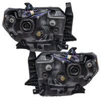 Oracle 14-17 Toyota Tundra SMD HL - Dual Halo Kit - ColorSHIFT w/ BC1 Controller