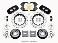 Wilwood AERO6 Front Hub Kit 15.00 Drilled WWE ProSpindle