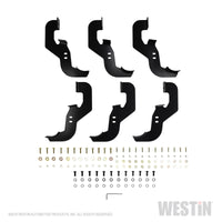 Westin 2019-2026 Chevy Silverado/Sierra 1500 Crew Cab Non LD PRO TRAXX 4 Oval Nerf Step Bars - Black