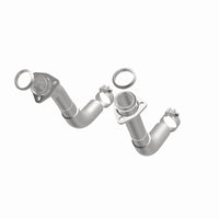 MagnaFlow 66-72 Chevy C10 Pickup V8 2-Piece Front Exhaust Pipe Kit (2in Tubing/Clamps/Inlet Flanges)