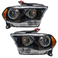 Oracle 11-13 Dodge Durango SMD HL Halogen - Black - Blue