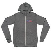 Bella + Canvas Unisex zip hoodie
